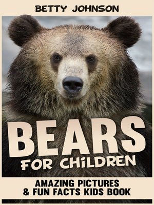 cover image of Bears for Children